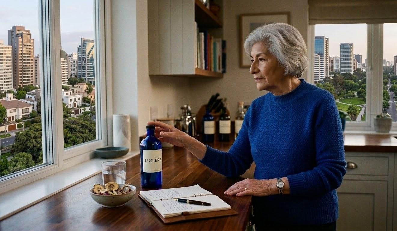 Mujer LUCIÉRA — Bienestar Anti-Edad en Lima