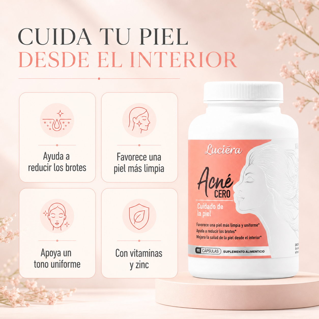 Beneficios de Acné Cero
